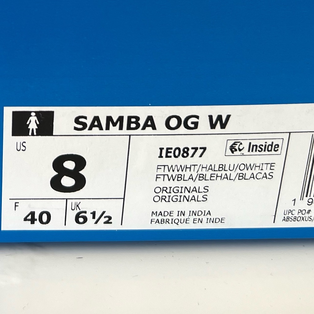 Adidas Samba OG women’s 8 NWT - SEE SIZING DESCRIPTION - Picture 13 of 13